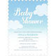 Blue In The Clouds Shower Invitations Image 6 of 6